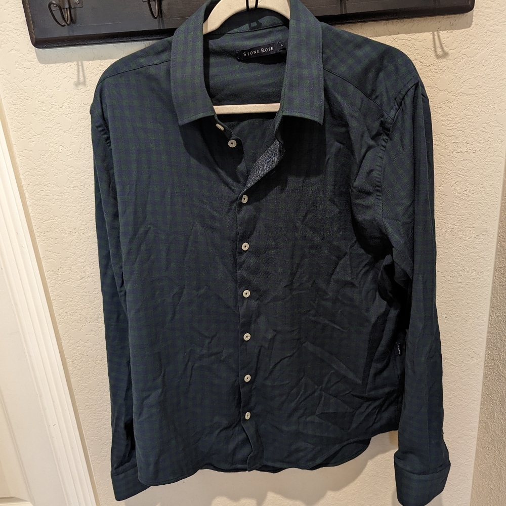 Stone Rose Button Up Shirt